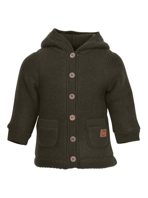 Cardigan cu glugă lână fleece Tarmac