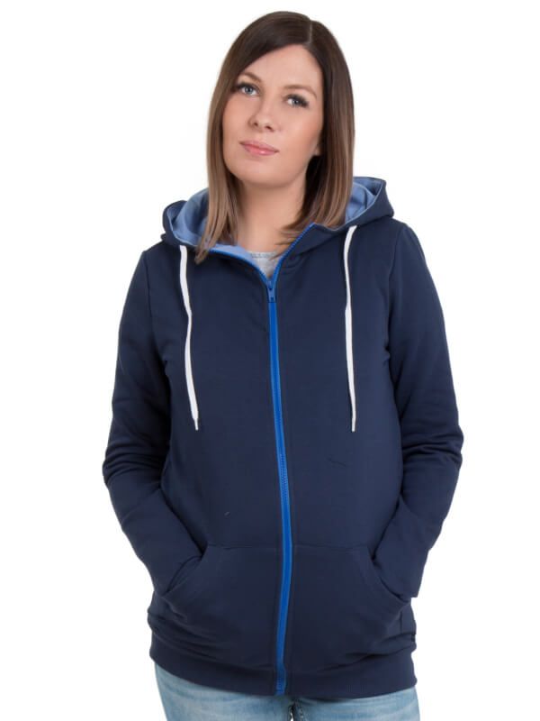 Hanorac sarcină şi babywearing Sofia Navy