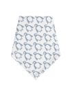 Bavetă triunghiulară muselină Penguin Stone blue