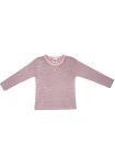 Bluză copii lână şi mătase Rose Grey