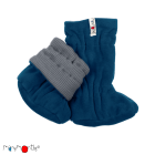 Botoşei Winter babywearing lână merinos Platinium Grey
