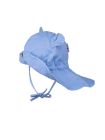 Pălărie ajustabilă din cânepă și bumbac Teddy Robbia Blue