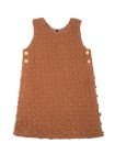 Rochie Sarafan din lână fiartă Mocha