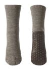 Şosete papuci Light Brown, lână
