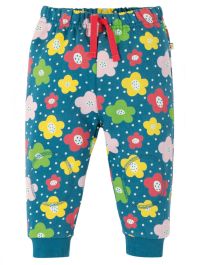 Pantaloni lungi copii Snuggle Blue Floral