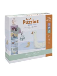 Puzzle 4 în 1 Goose