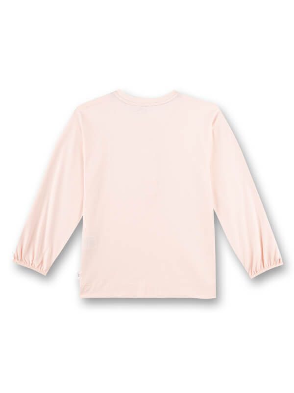 Bluză cu năsturei Sanetta Pure,  roz