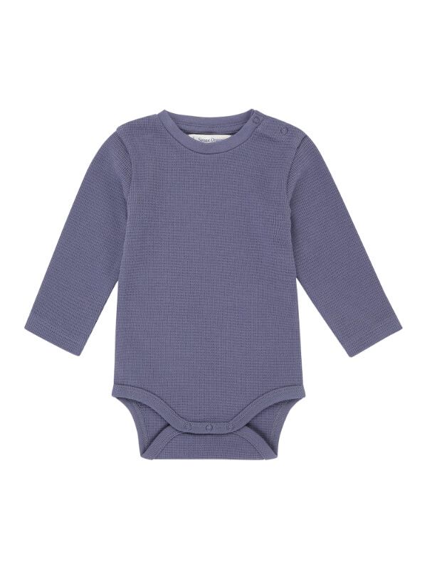 Body bebe Malu Waffle Blue Grey