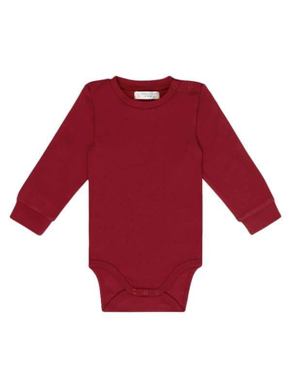 Body bumbac organic Milan Red