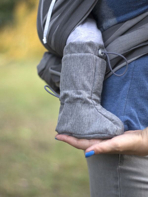 Botoşei babywearing Dust Grey, 1-2 ani