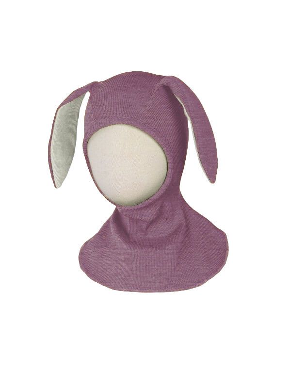 Cagulă din lână Bunny Vintage Pink