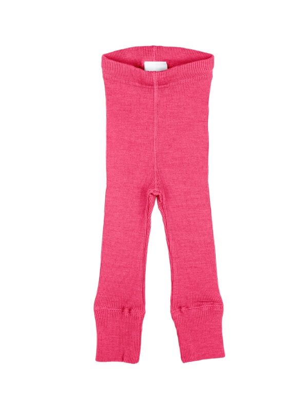 Colanţi lână merinos All Time Pop Pink