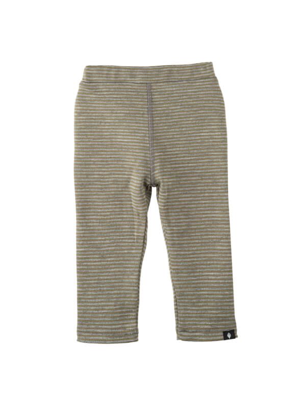 Pantaloni lână și mătase Grey Moos