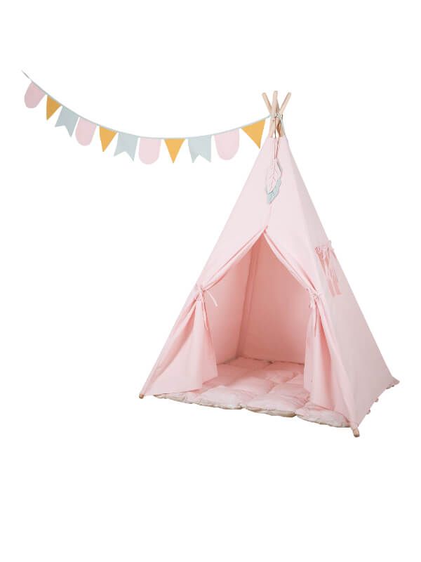 Cort copii Teepee Roz 