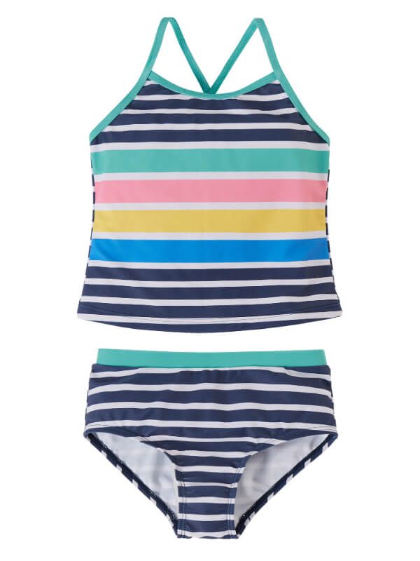 Costum de baie fete Kiri Indigo Stripe