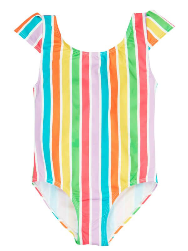 Costum de baie fetițe Marina Summer Stripe