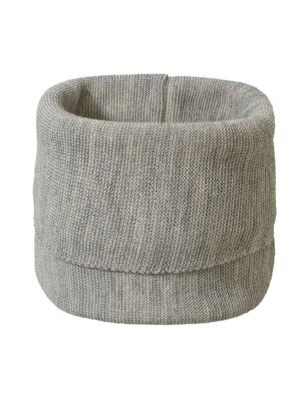 Fular Disana din lână Grey Natural 
