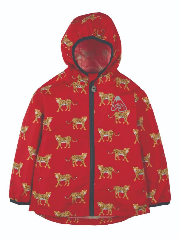 Jachetă impermeabilă Rain or Shine Red Leopards