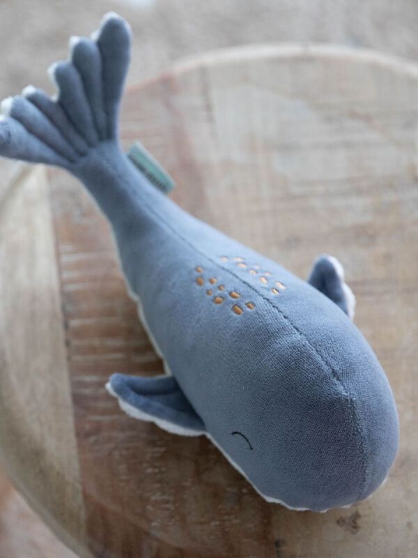 Jucărie pluş Balena Ocean Blue 25 cm