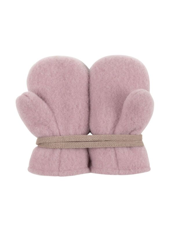 Mănuşi copii lână fleece Mauve