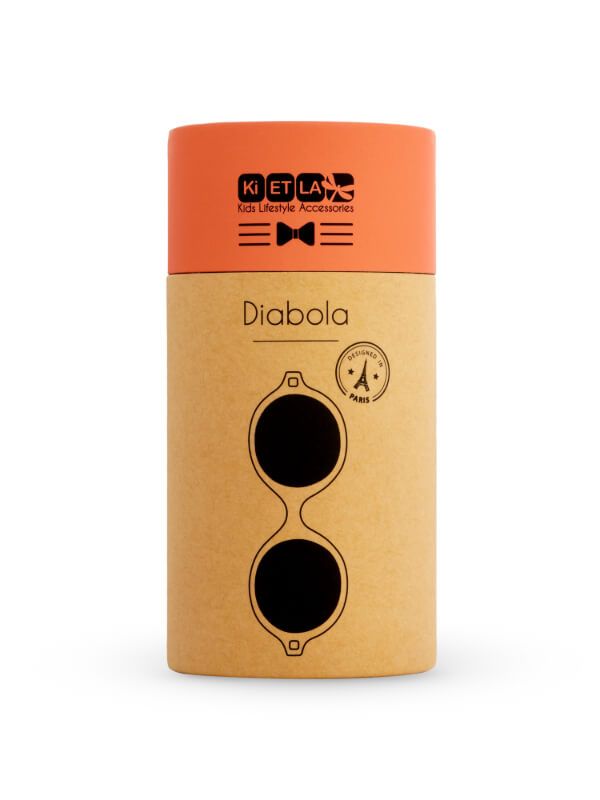 Ochelari soare copii Diabola 0-12 luni, Grapefruit