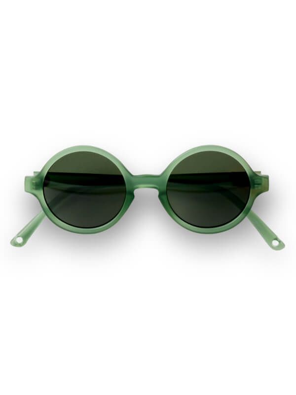 Ochelari soare copii Woam Bottle Green, 0-2 ani