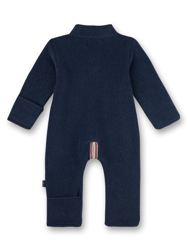 Overall Fleece Blue Family Elephant