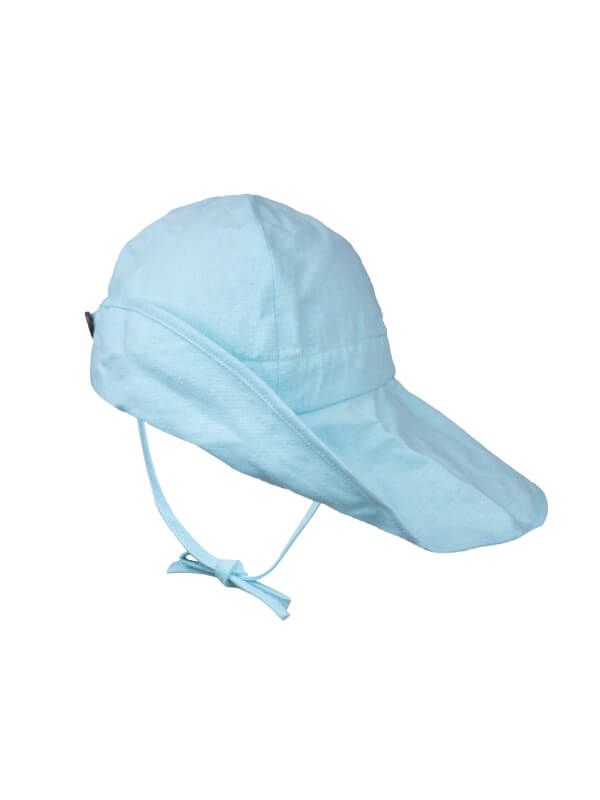 Pălărie ajustabilă din cânepă și bumbac Light Turquoise