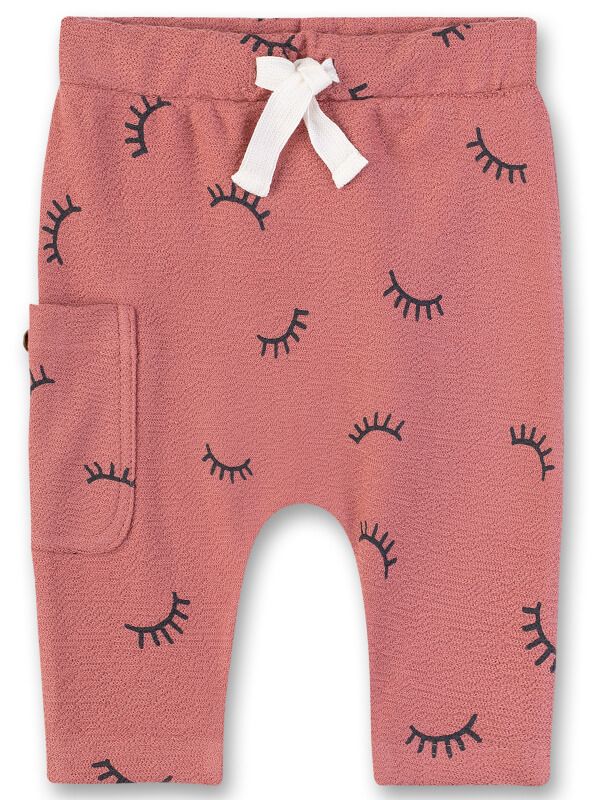 Pantaloni bebe Sanetta Pure, roz