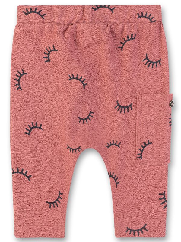 Pantaloni bebe Sanetta Pure, roz