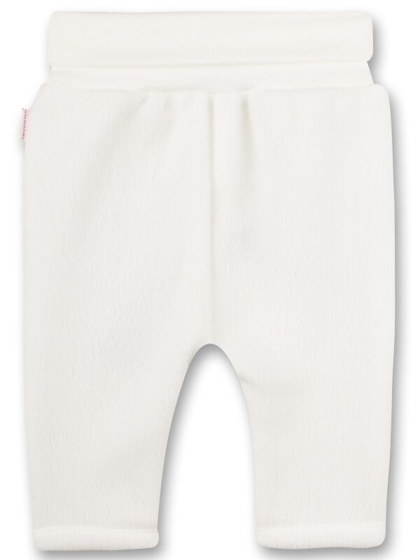 Pantaloni fleece White Family Stork