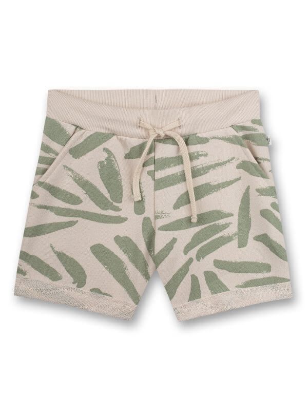 Pantaloni scurți băieți, bumbac organic Green
