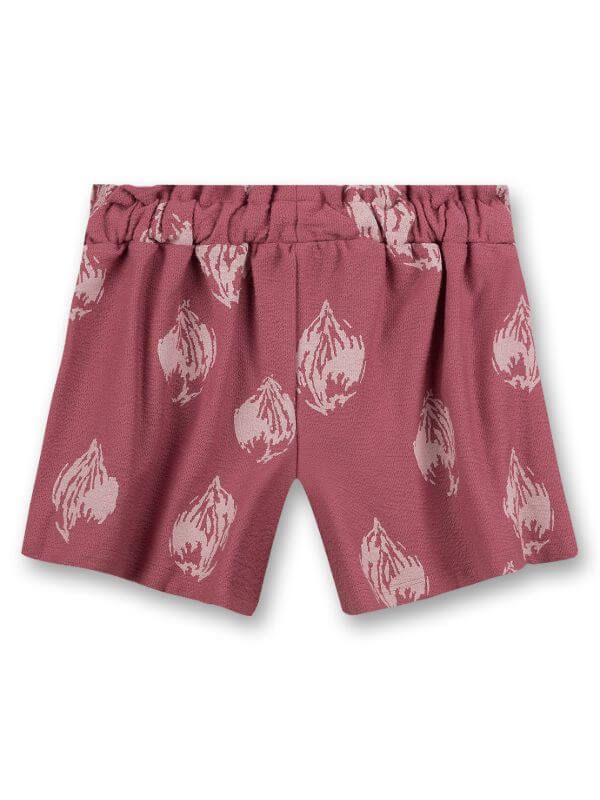 Pantaloni scurți fete, bumbac organic Rosa