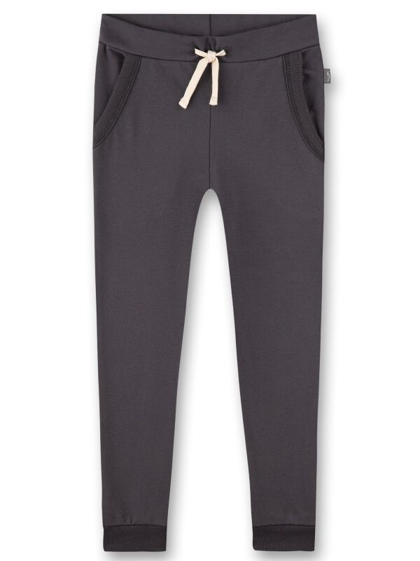 Pantaloni sport fete Sanetta Pure Grey