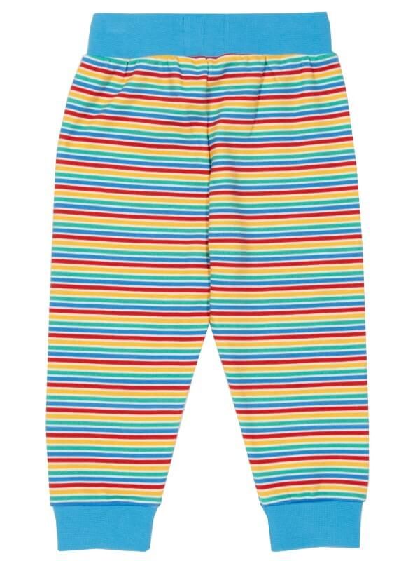 Pantaloni trening bebe Rainbow