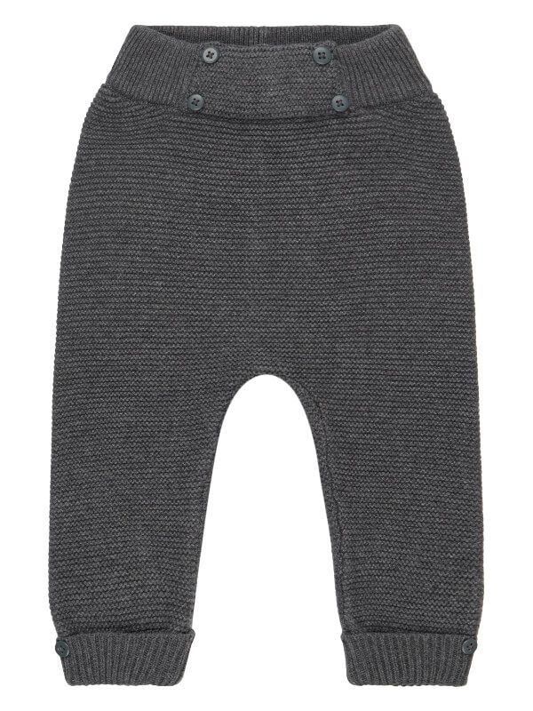 Pantaloni tricotaţi bebe Proust Dark Grey
