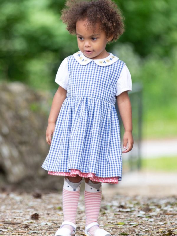 Rochie bebe Dotty Gingham