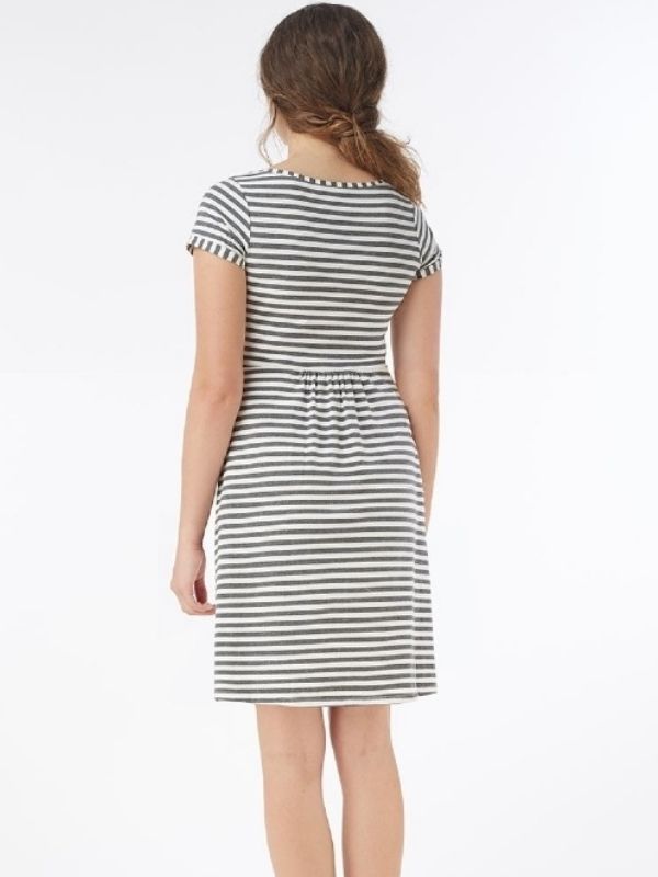 Rochie pentru alăptare, mânecă scurtă, Stripes