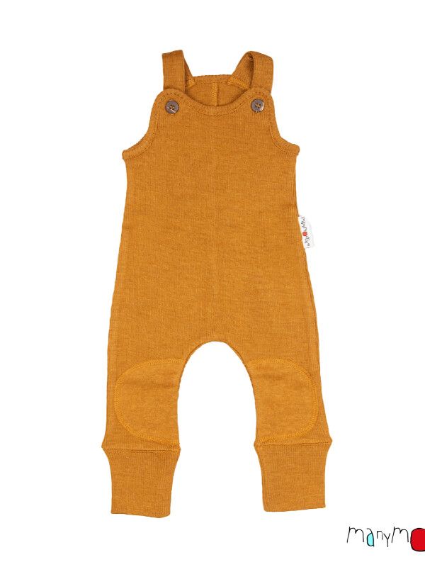 Salopetă cu bretele Playsuit lână Honey