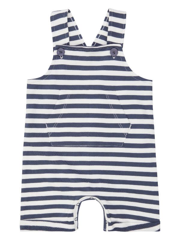 Salopetă scurtă Fabio Navy Stripes