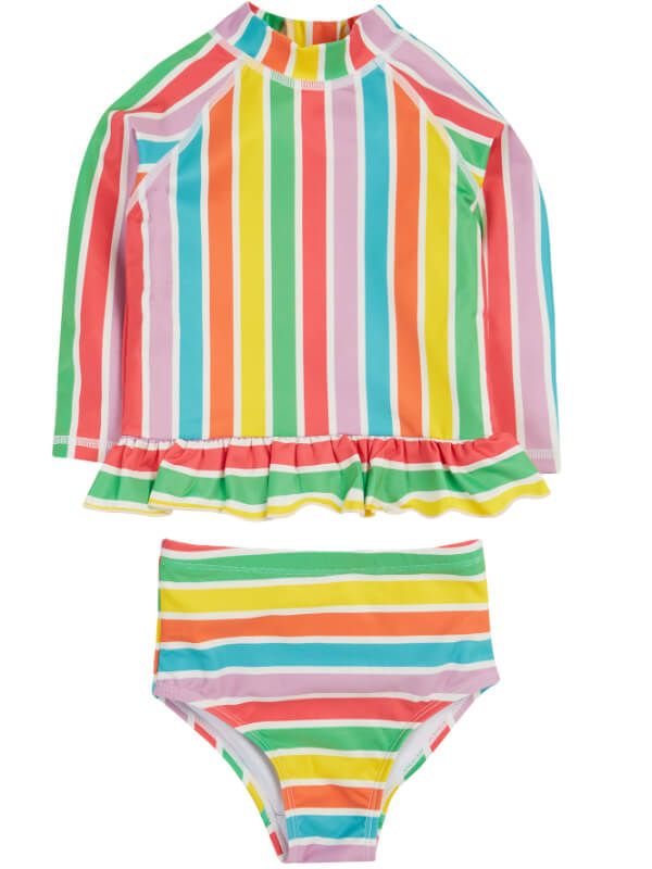 Set bluză şi pantaloni plajă Summer Stripe