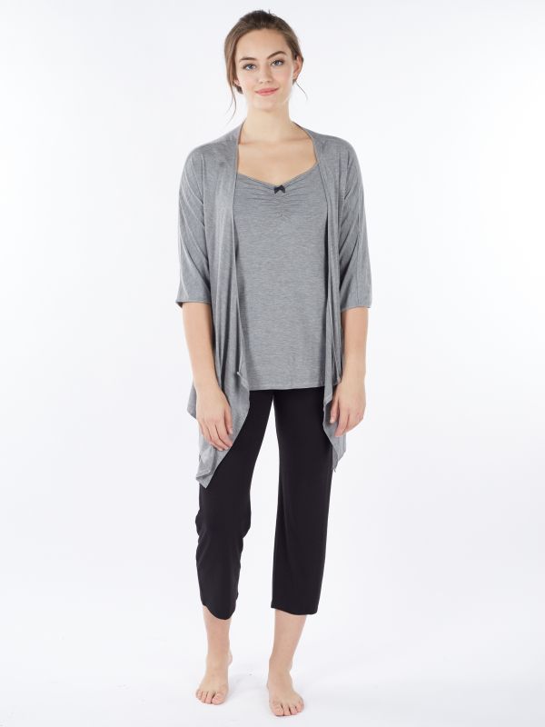 Set pijama alăptare şi halat