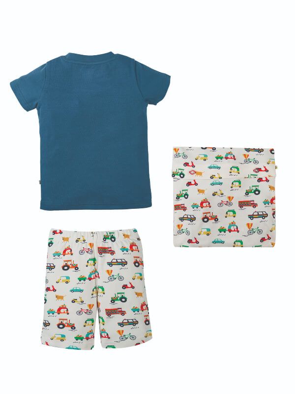 Set pijama băieţi şi husă pernă Car