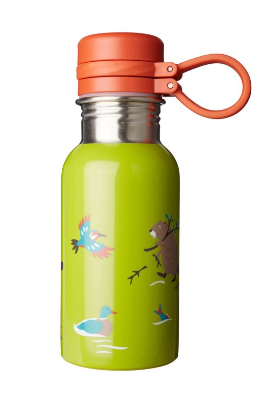 Sticlă inox Splish Splash The National Trust Beaver, 400 ml