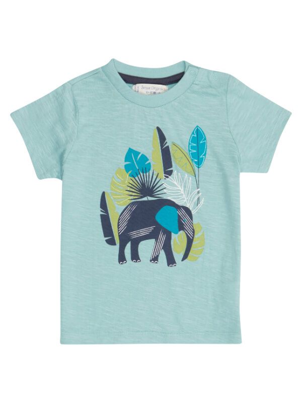 Tricou albastru Ibon Elefant