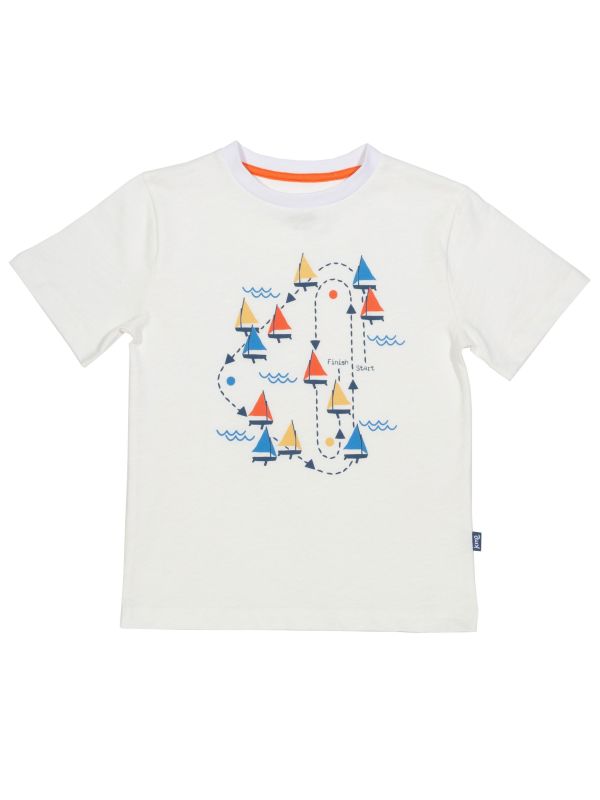 Tricou băieţi Sailing Race