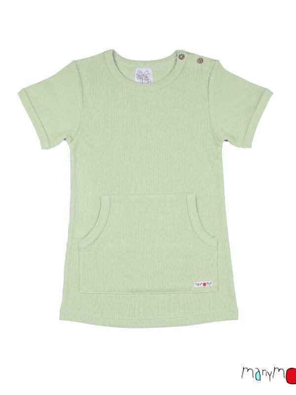 Tricou bumbac organic Kangaroo Light Jade