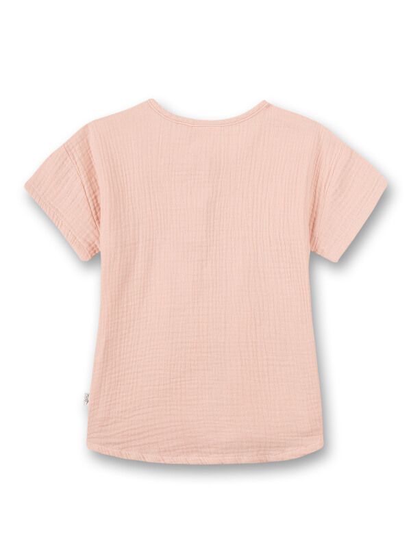 Tricou muselină roz Sanetta Pure