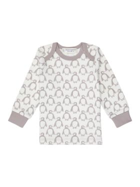 Bluză bebe Timber Penguin Taupe