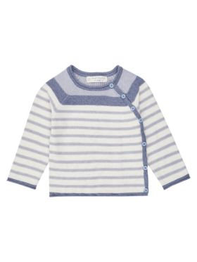 Cardigan bebe Picasso Icegrey Stripes